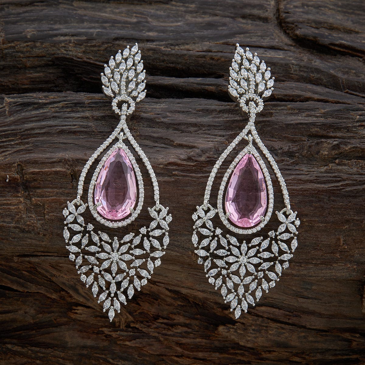 Flipkart.com - Buy UNIQUE Pink Traditional Pearls Beaded Dangle Earrings  For Women Metal Earring Set Online at Best Prices in India